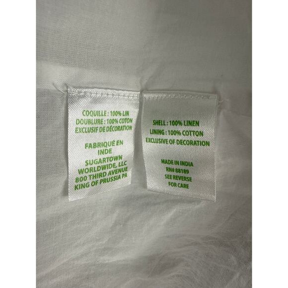 Lilly Pulitzer‎ Charlet Short Sleeve Linen Dress Resort White Pockets Size 6 - Picture 12 of 12